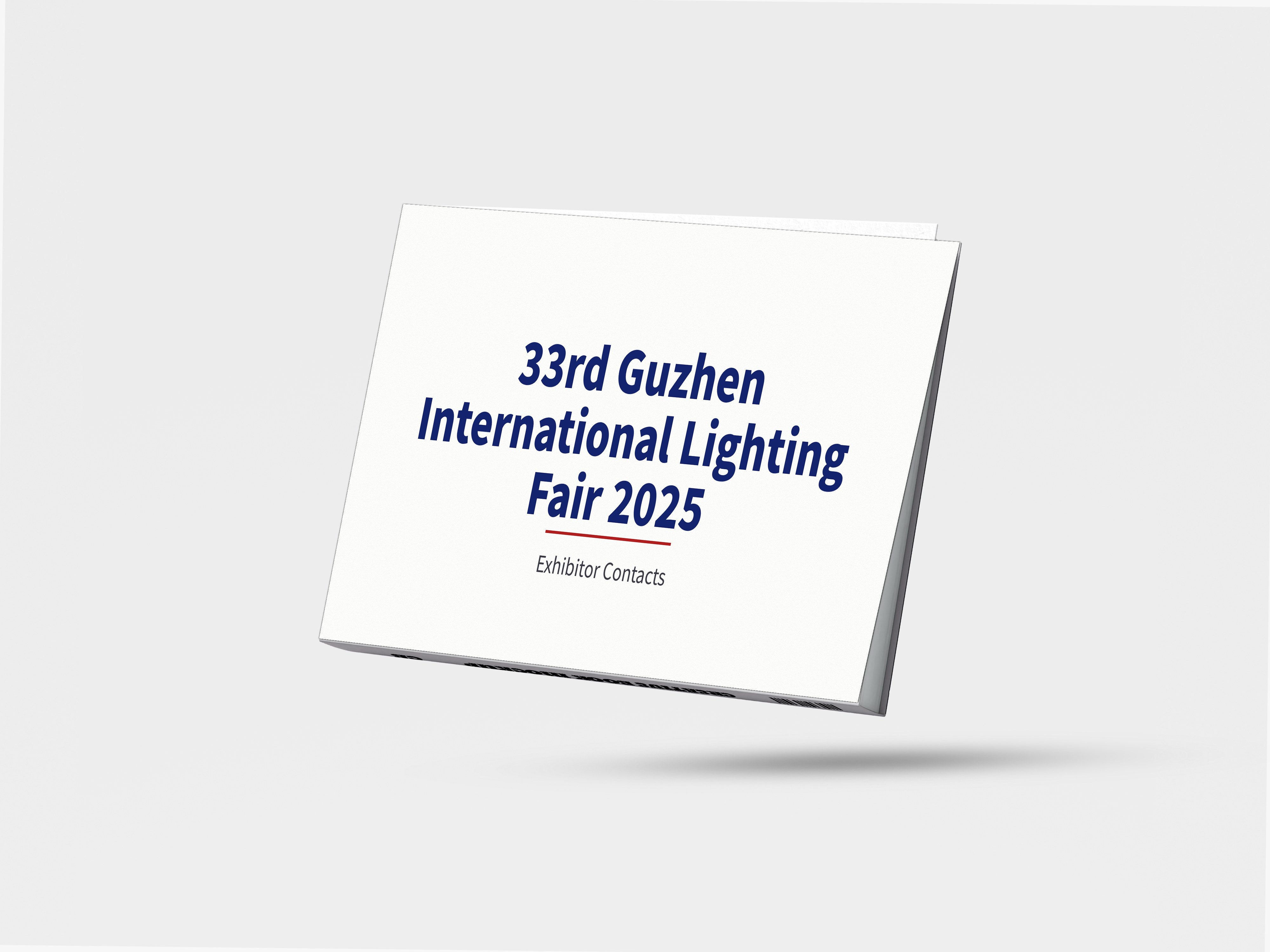 33rd Guzhen International Lighting Fair 2025 - Exhibitor Contacts