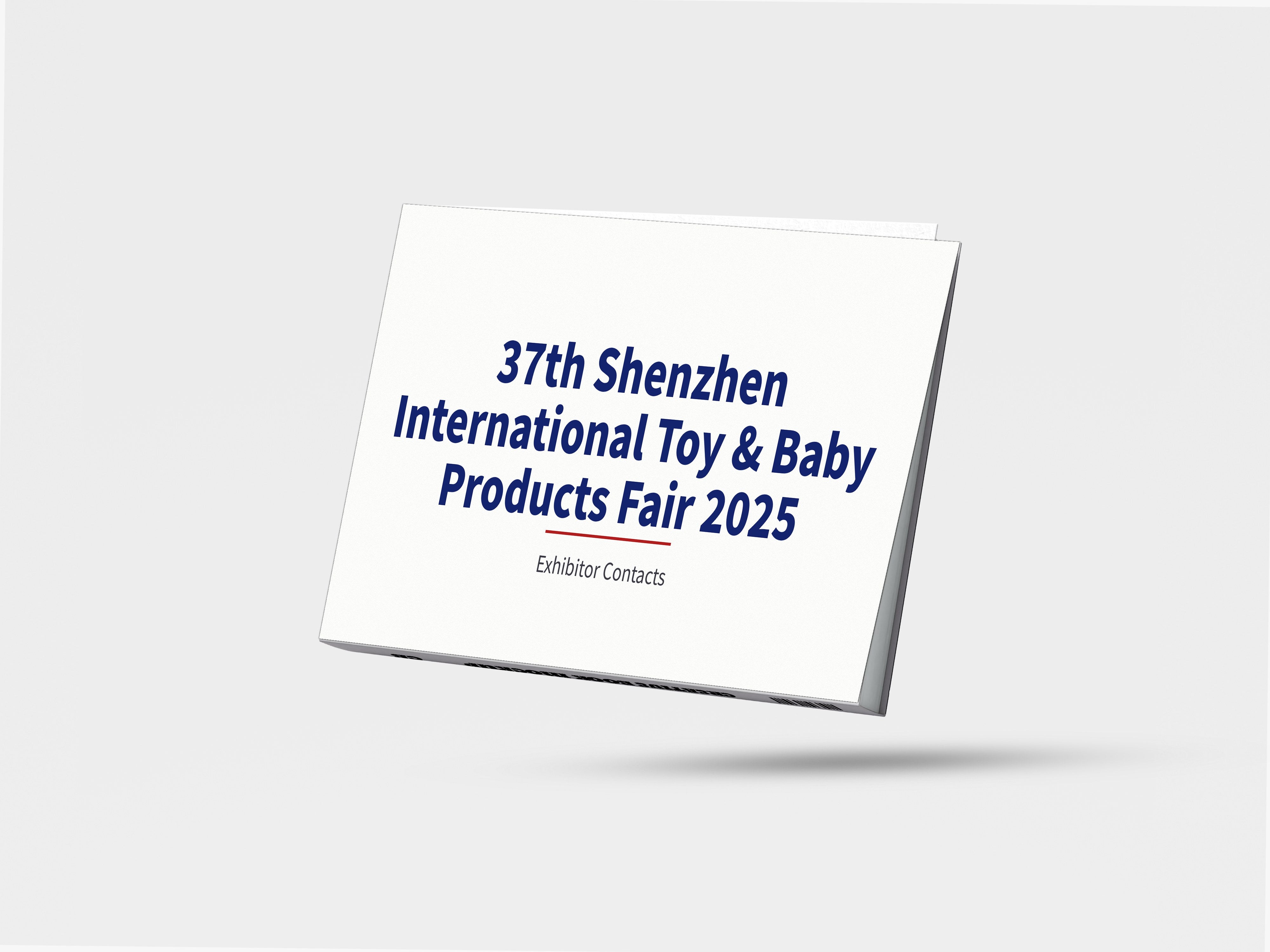 37th Shenzhen International Toy & Baby Products Fair 2025 - Exhibitor Contacts