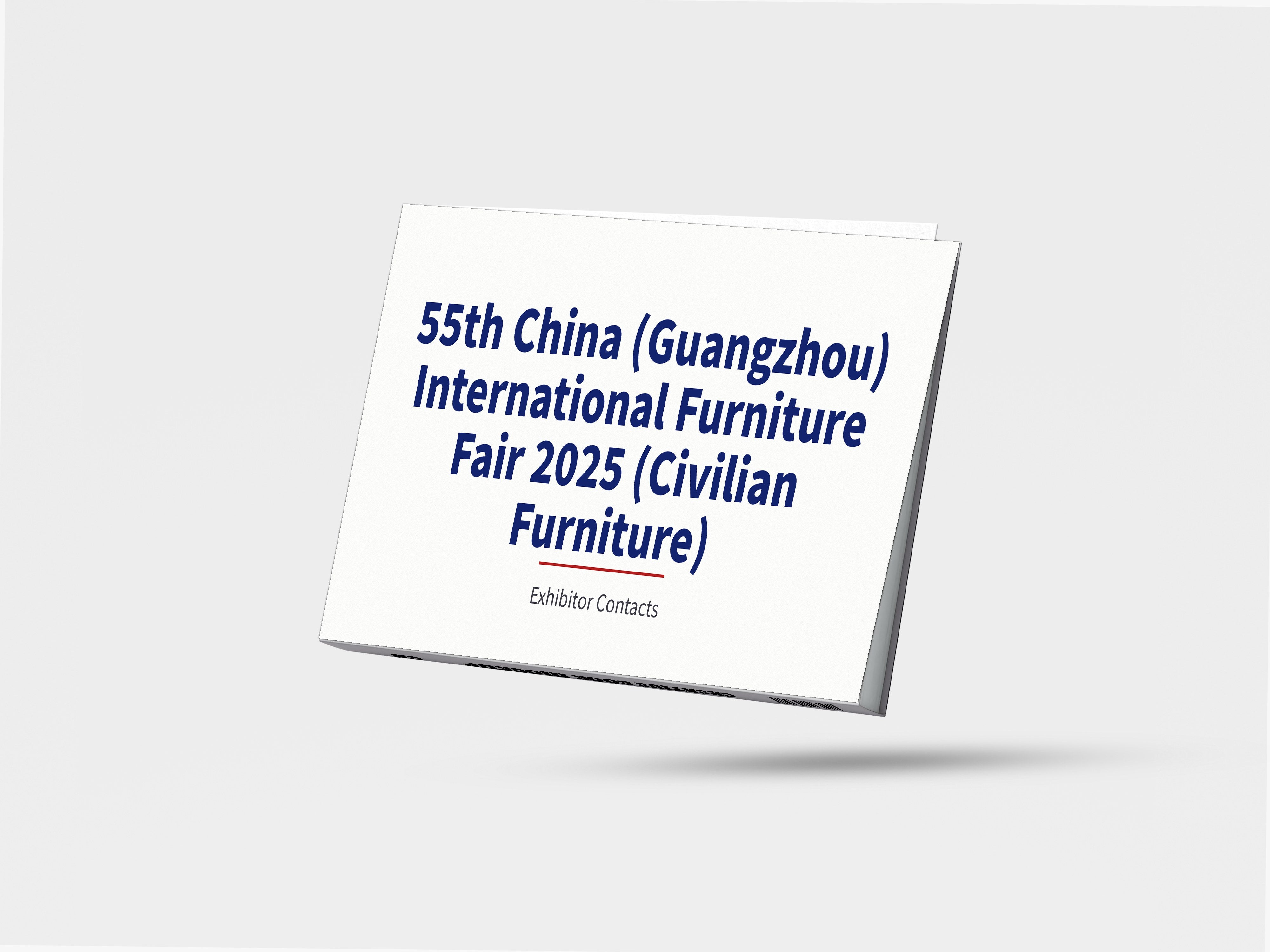 55th China (Guangzhou) International Furniture Fair 2025 (Civilian Furniture) - Exhibitor Contacts