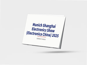 Munich Shanghai Electronics Show (Electronica China) 2025 - Exhibitor Contacts